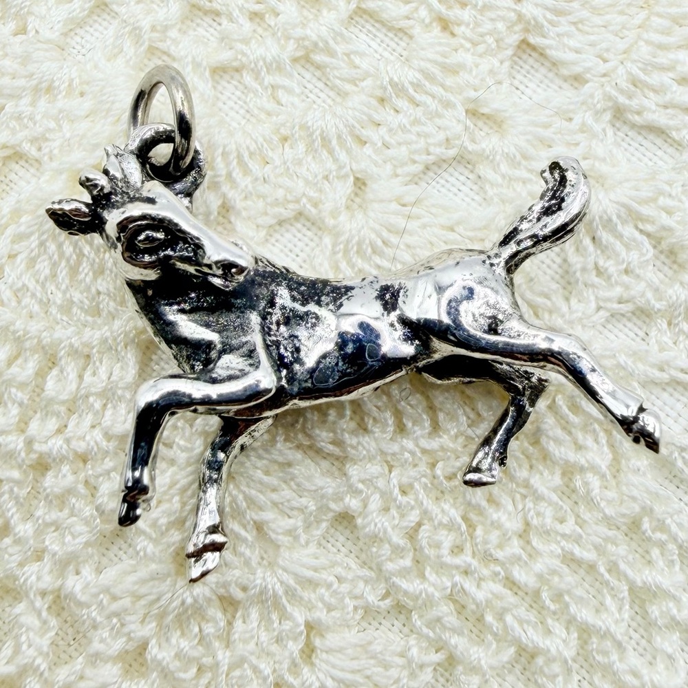 Vintage Kinney Sterling Silver Horse Charm